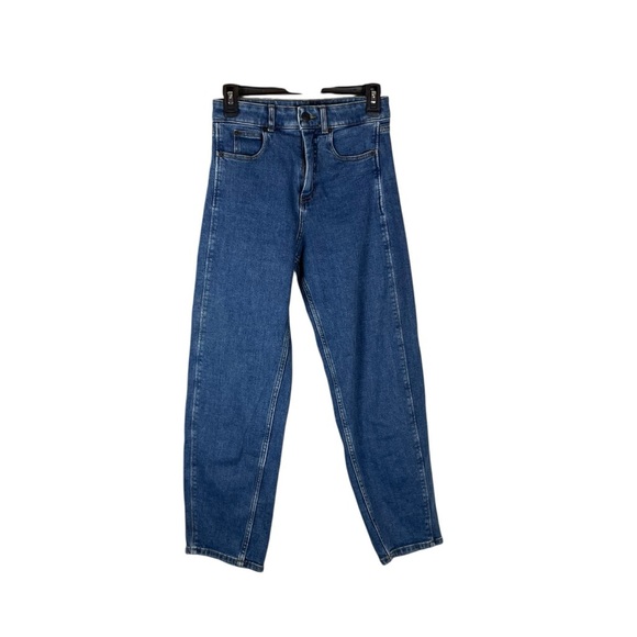 WHISTLES High Rise Straight Leg Jeans Blue Size 26 / MX 28 - Picture 1 of 9